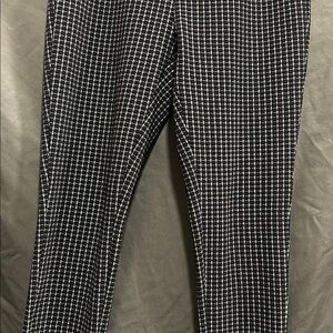 Black and White Checkered Pants
